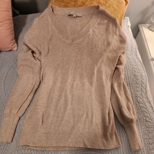 LOFT large Tan thin sweater